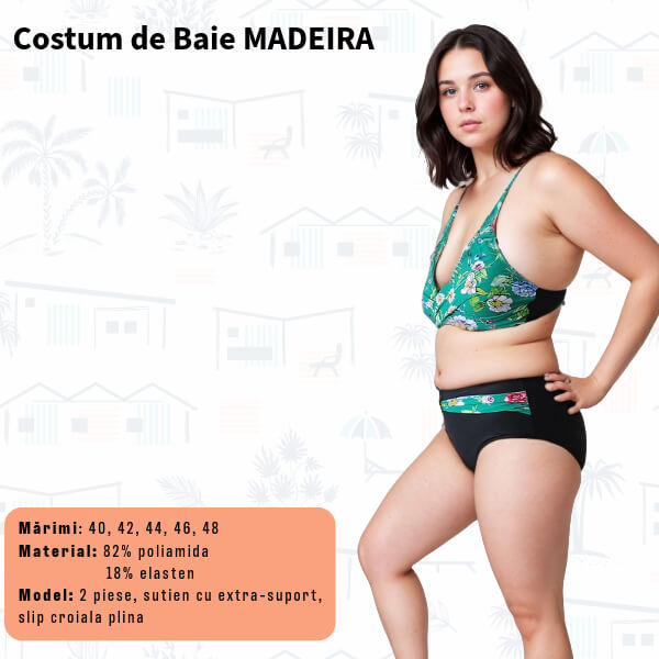 Costum de baie MADEIRA 2 piese - marime 40