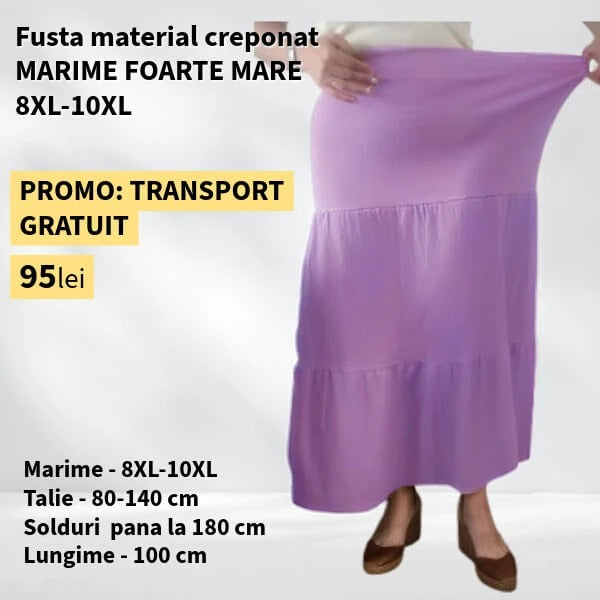 Fusta LILA pentru MARIME FOARTE MARE - 8-10XL