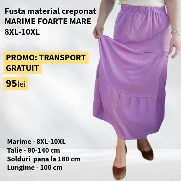 Fusta LILA pentru MARIME FOARTE MARE - 8-10XL