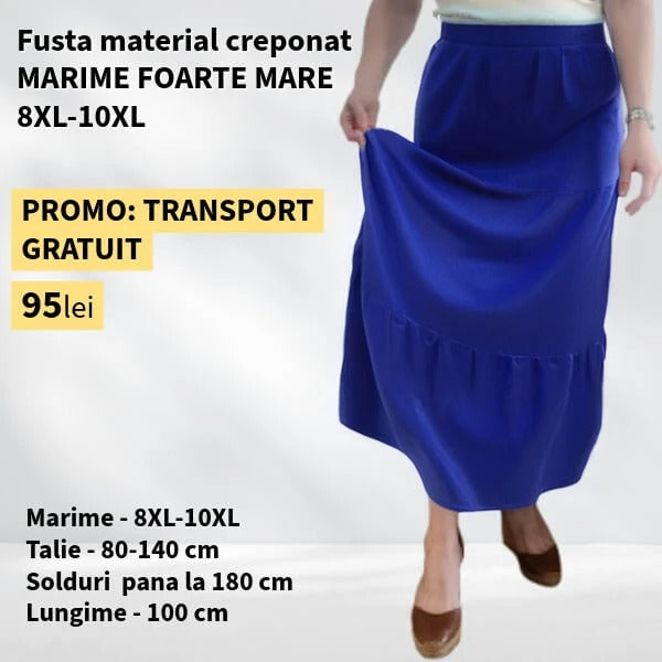 Fusta ALBASTRU pentru MARIME FOARTE MARE - 8-10XL