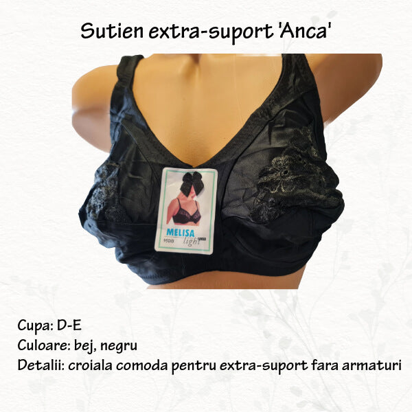 Sutien extra-suport 'Anca' - marimi 80-85 D-E