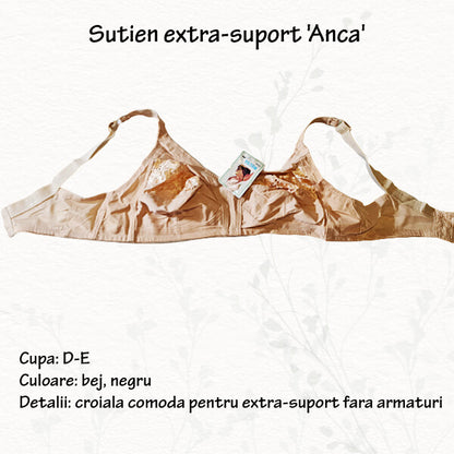 Sutien extra-suport 'Anca' - marimi 80-85 D-E