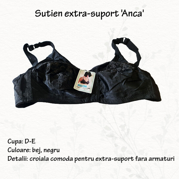 Sutien extra-suport 'Anca' - marimi 80-85 D-E