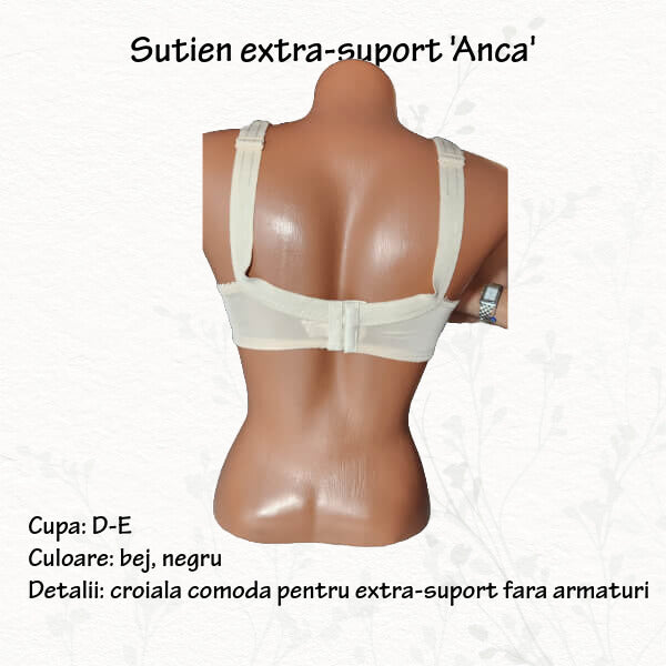 Sutien extra-suport 'Anca' - marimi 80-85 D-E