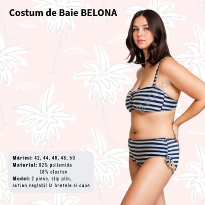 Costum de baie BELONA 2 piese - marimi 42-50