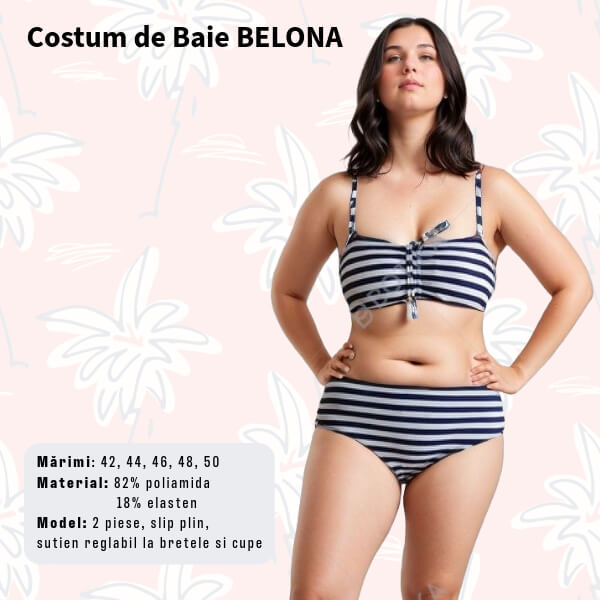 Costum de baie BELONA 2 piese - marimi 42-50