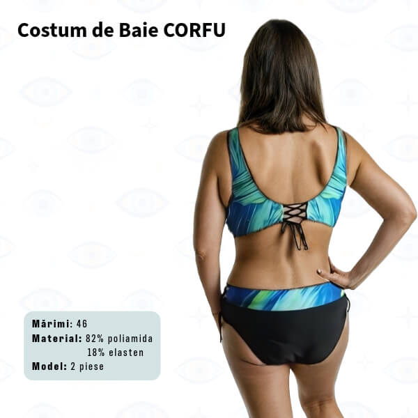 Costum de baie CORFU 2 piese - marime 46, 48