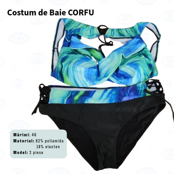 Costum de baie CORFU 2 piese - marime 46, 48