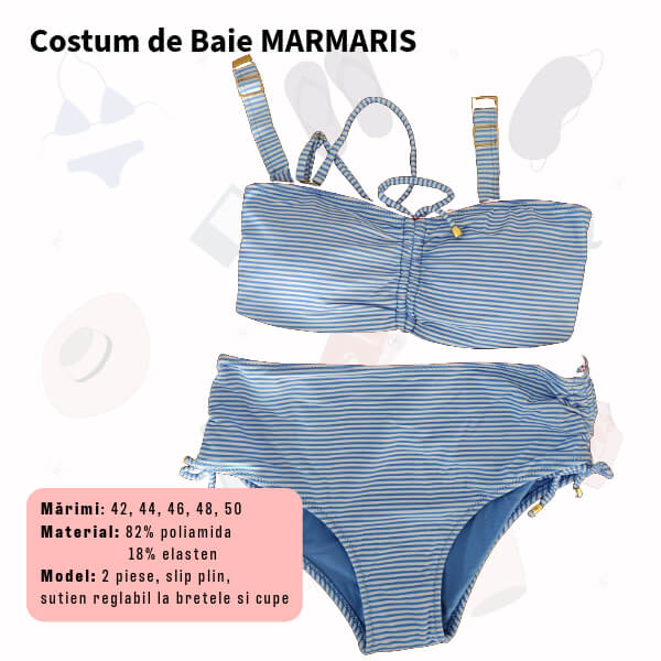 Costum de baie MARMARIS 2 piese - marimi 48-50