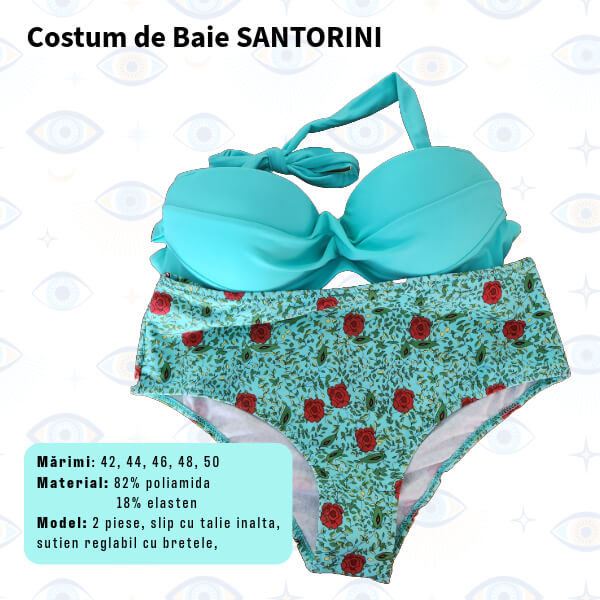 Costum de baie SANTORINI 2 piese - marimi 42-48