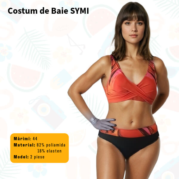 Costum de baie SYMI 2 piese - marime 44