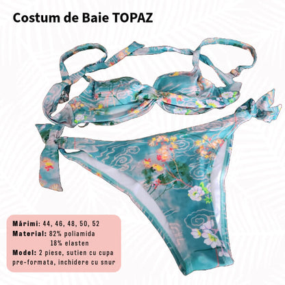 Costum de baie TOPAZ 2 piese - marimi 46-52