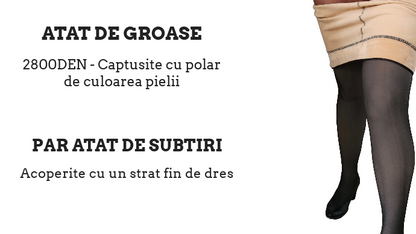 Pachet TOP VÂNZĂRI: 1 dres căptușit cu POLAR + 1 dres căptușit cu LYCRA + Transport Gratuit