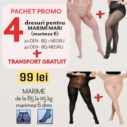 Pachet PROMO 4 dresuri MARIMI MARI + Transport Gratuit