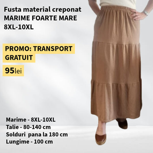Fusta CAMEL pentru MARIME FOARTE MARE - 8-10XL