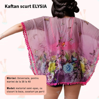 Kaftan scurt ELYSA rochie de plaja