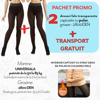 Pachet PROMO 2 dresuri GROASE captusite cu polar + Transport Gratuit