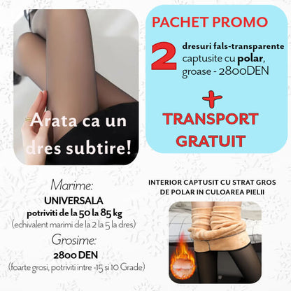 Pachet PROMO 2 dresuri GROASE captusite cu polar + Transport Gratuit