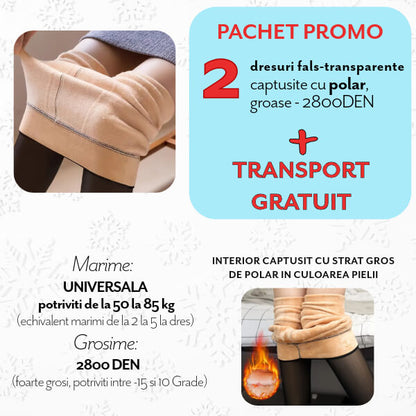 Pachet PROMO 2 dresuri GROASE captusite cu polar + Transport Gratuit